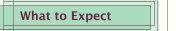 What to Expect